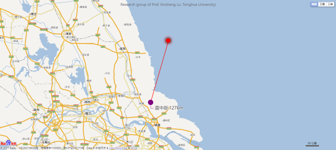 11月17日江苏盐城海域5.0级地震破坏力分析