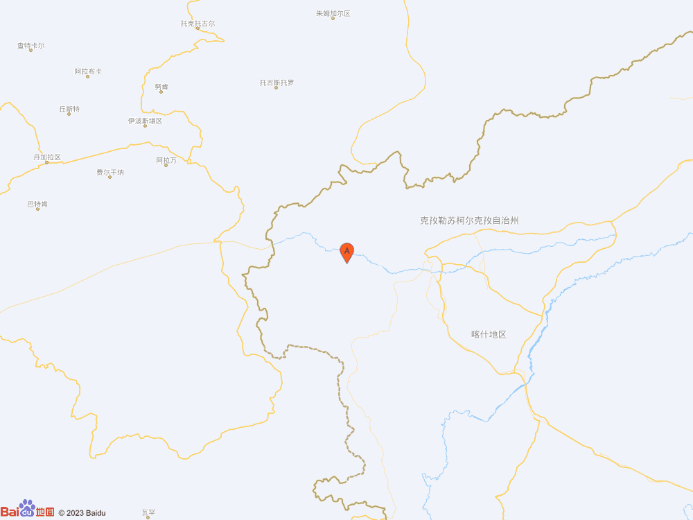 新疆克孜勒苏州乌恰县（北纬39.55度，东经74.92度）发生3.6级地震