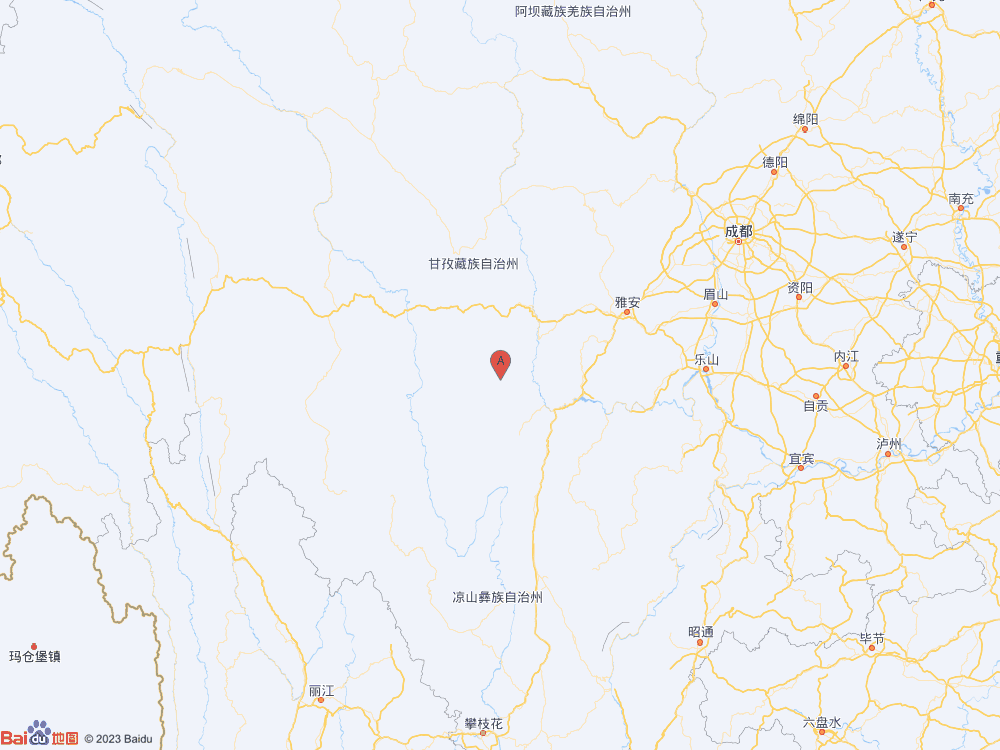 四川甘孜州康定市（北纬29.52度，东经101.88度）发生3.0级地震