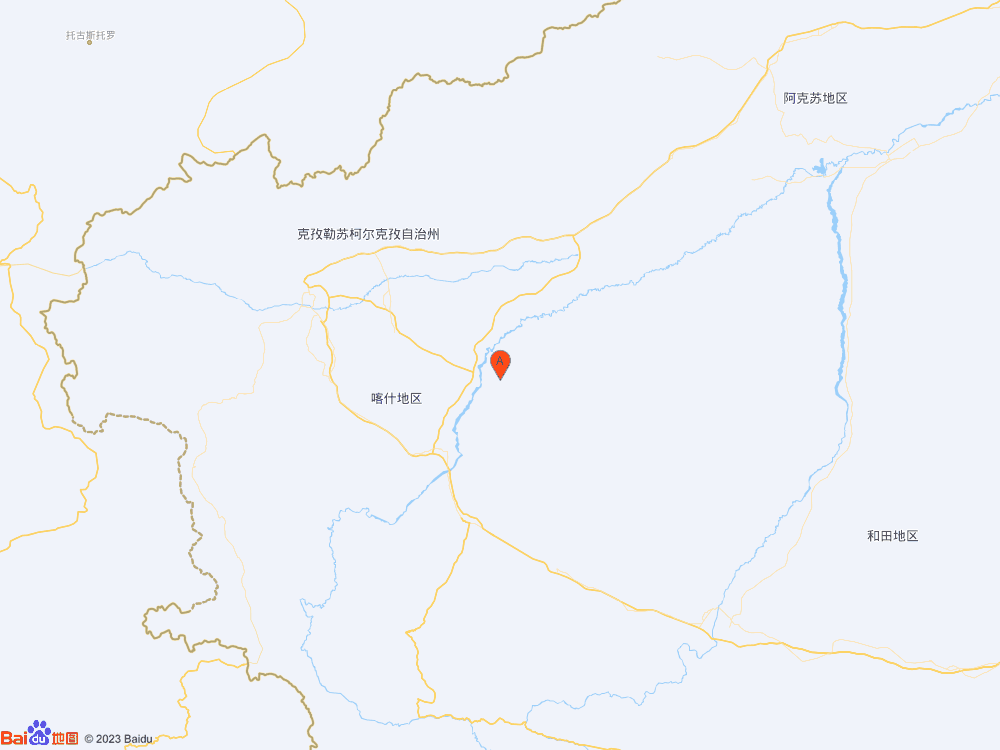 新疆喀什地区麦盖提县发生3.2级地震