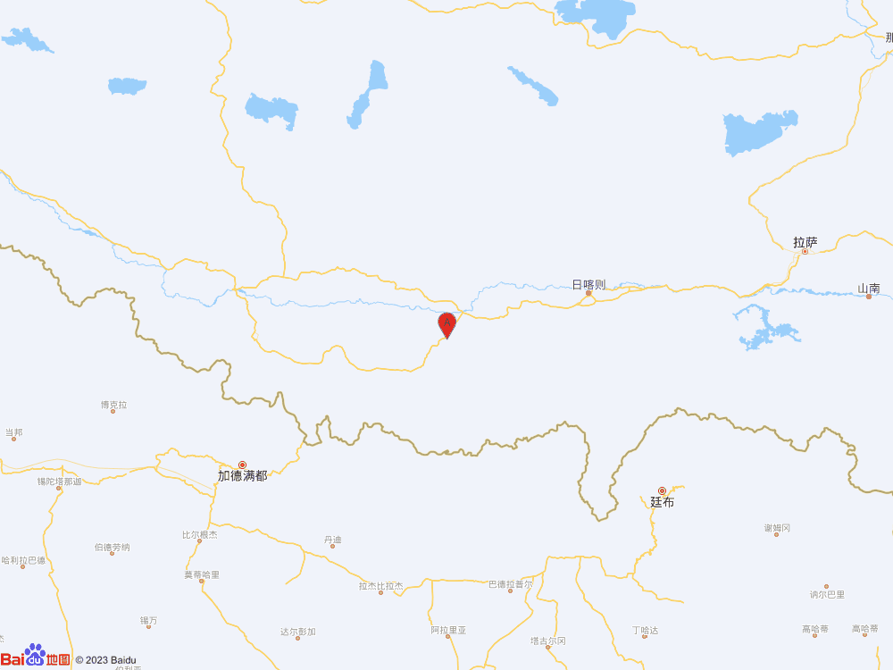 西藏日喀则市定日县（北纬28.91度，东经87.43度）发生3.5级地震