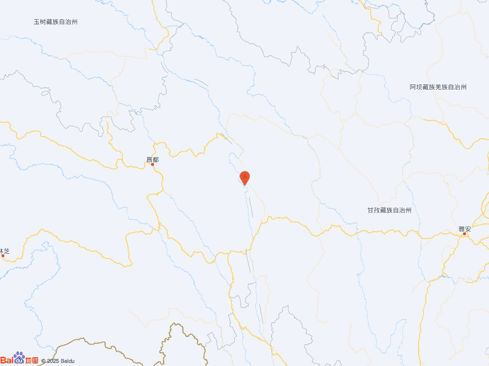 四川甘孜州白玉县（北纬30.85度，东经98.91度）发生3.0级地震